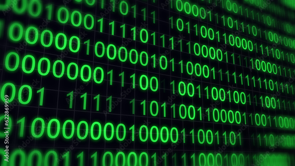 BINARY CODE 3D BG WITH CAMERA MOVEMENT. ABSTRACT BINARY 0 AND 1 CODE FALLING MATRIX STYLE. 3D LOOP BINARY BG. CONCEPT OF IOT, BIG DATA, DATA SCIENCE AND ALGORITHM. SCI-FI BG FOR MOVIES AND TECH. BINARY CODE 3D BG WITH CAMERA MOVEMENT. ABSTRACT BINARY 0 AND 1 CODE FALLING MATRIX STYLE. 3D LOOP BINARY BG. CONCEPT OF IOT, BIG DATA, DATA SCIENCE AND ALGORITHM. SCI-FI BG FOR MOVIES AND TECH.