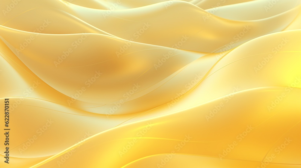 Yellow waves flowing abstract background Yellow waves flowing abstract background