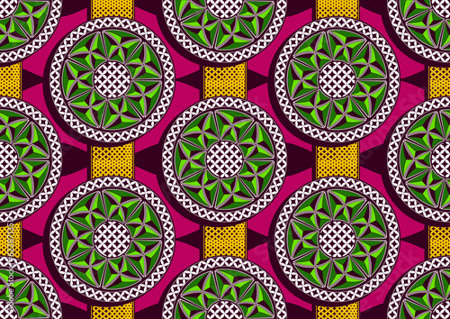 circle african pattern background,  textile art, tribal abstract hand-draw, hawaii summer fashion, diamond shape, artwork for fabric print, clothes, bag, carpet, scarf, shawl
