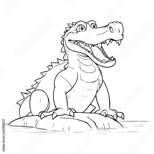 Crocodile, Animal, illustration, Vector