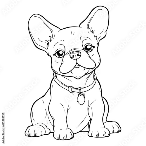 Dog, illustration, Vector, Pet, French Bulldog