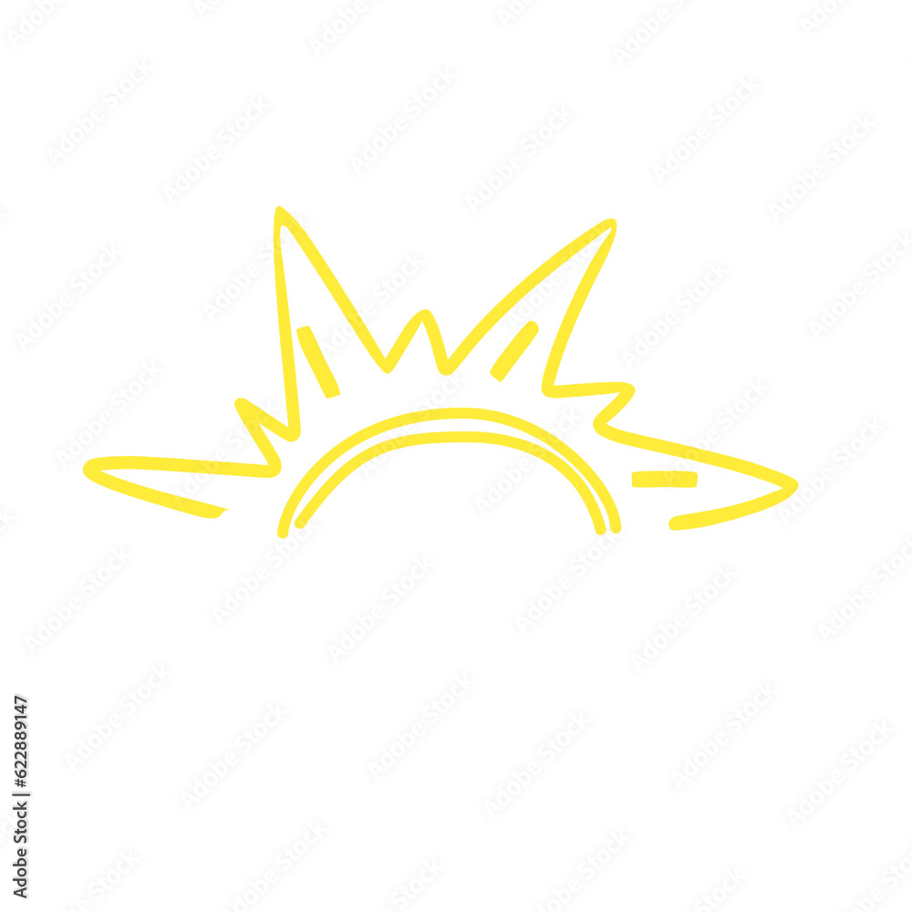 Sun doodle Sun doodle