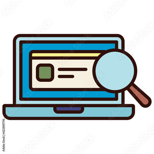 browsing illustration