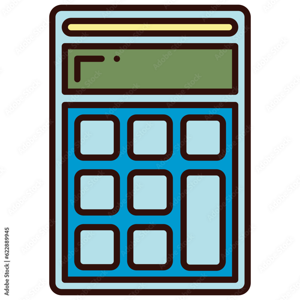 calculator illustration calculator illustration