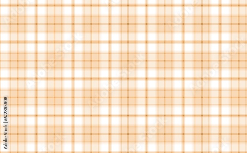Seamless orange plaid fabric background