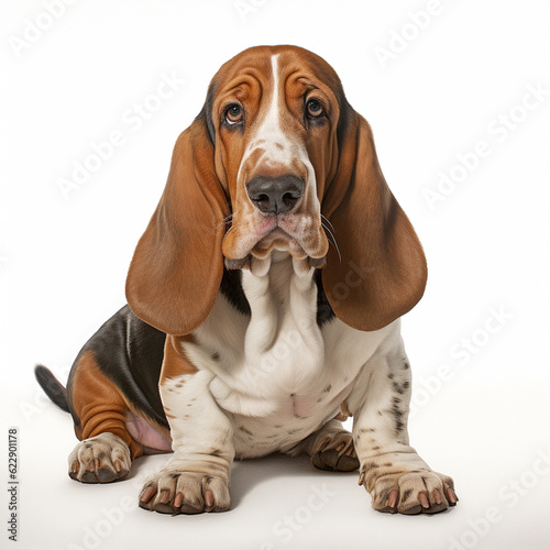 Close-up of the Basset Hound photo