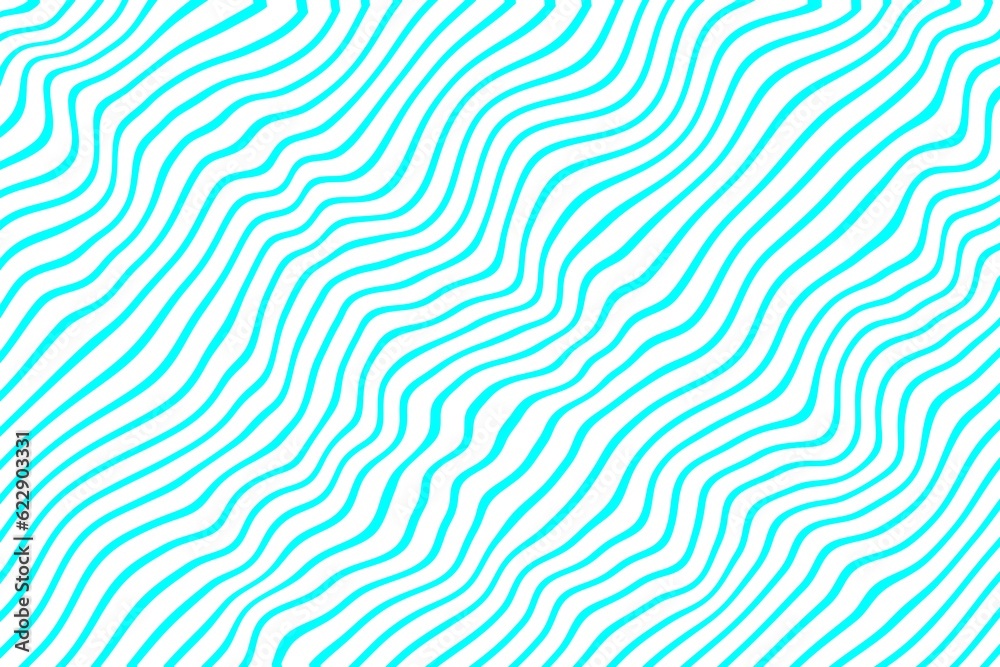 Obraz premium Abstract blue wave shrug pattern seamless background