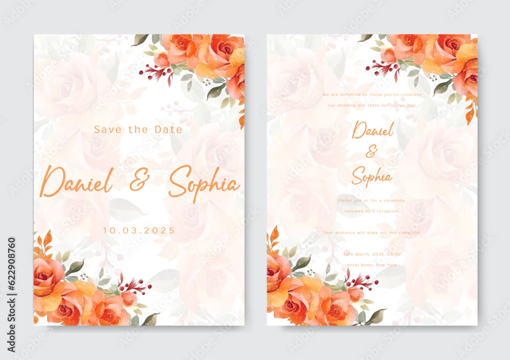 watercolor alcohol ink wedding invitation template watercolor alcohol ink wedding invitation template