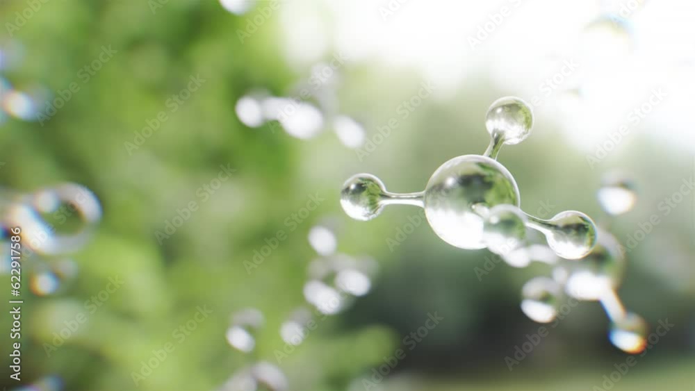 Abstract Atom Molecule Airborn Dynamics in the Air : Clear Sky Substance Airborn Video Background 3D render Abstract Atom Molecule Airborn Dynamics in the Air : Clear Sky Substance Airborn Video Background 3D render