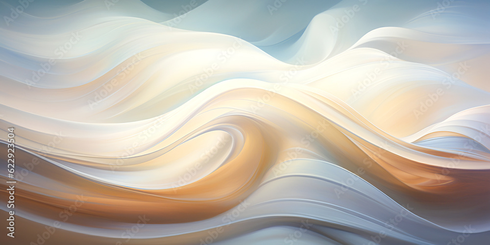 Abstract  shapes background with waves