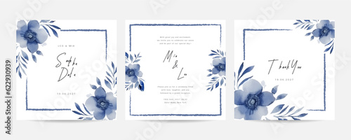 beautiful roses invitation card template