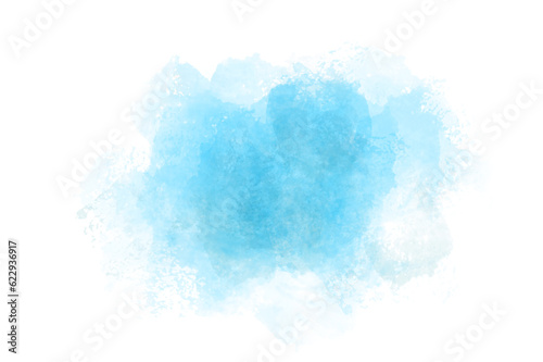 Free background Watercolor blue colorful watercolor background abstract abstract blue watercolor on white background color splash on paper it is hand drawn Isolate on transparent background PNG file