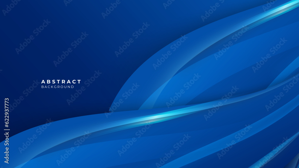 Blue shape abstract background. Template for wallpaper, banner, presentation, background Blue shape abstract background. Template for wallpaper, banner, presentation, background