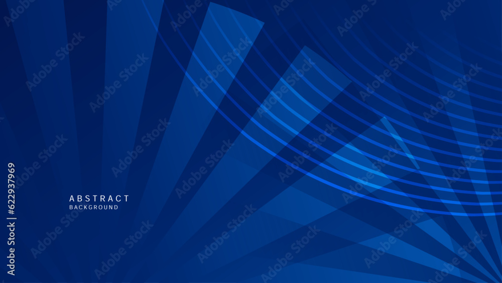 Abstract geometric blue pattern design in memphis style. Vector illustration.