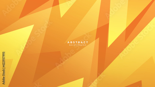 Abstract geometric orange pattern design in memphis style. Vector illustration.