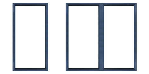 Black window frame