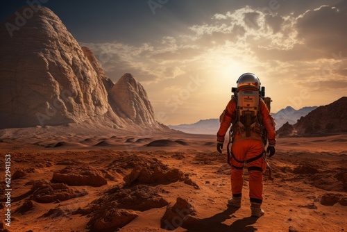 Astronaut On Mars, Generative AI