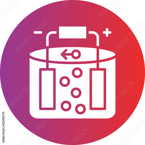 Vector Design Electrolysis Icon Style