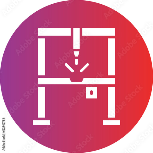 Vector Design Plasma Laser Icon Style
