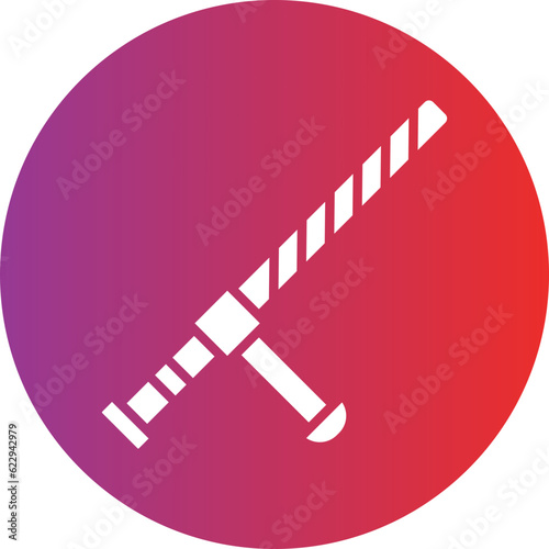 Vector Design Baton Icon Style
