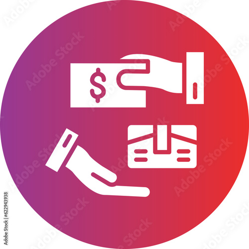 Vector Design Pay Upon Delivery Icon Style