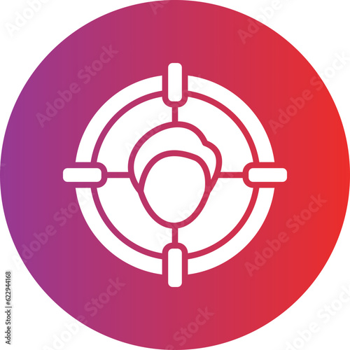 Vector Design Headhunting Icon Style