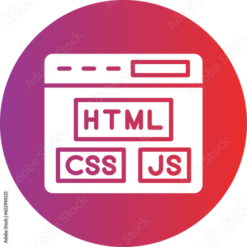 Vector Design Html Js Css Icon Style