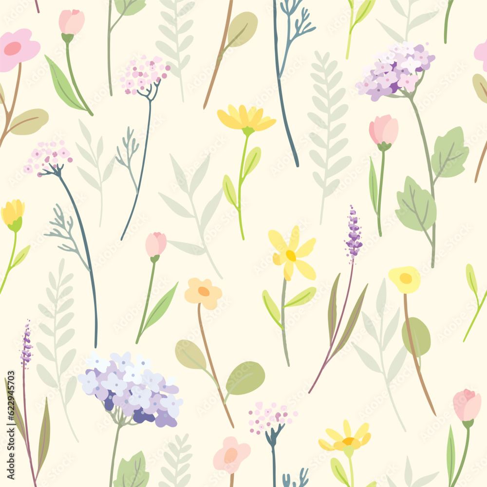 A little floral pattern. cute flower seamless background for fashion, fabric prints. Vector texture. A little floral pattern. cute flower seamless background for fashion, fabric prints. Vector texture.