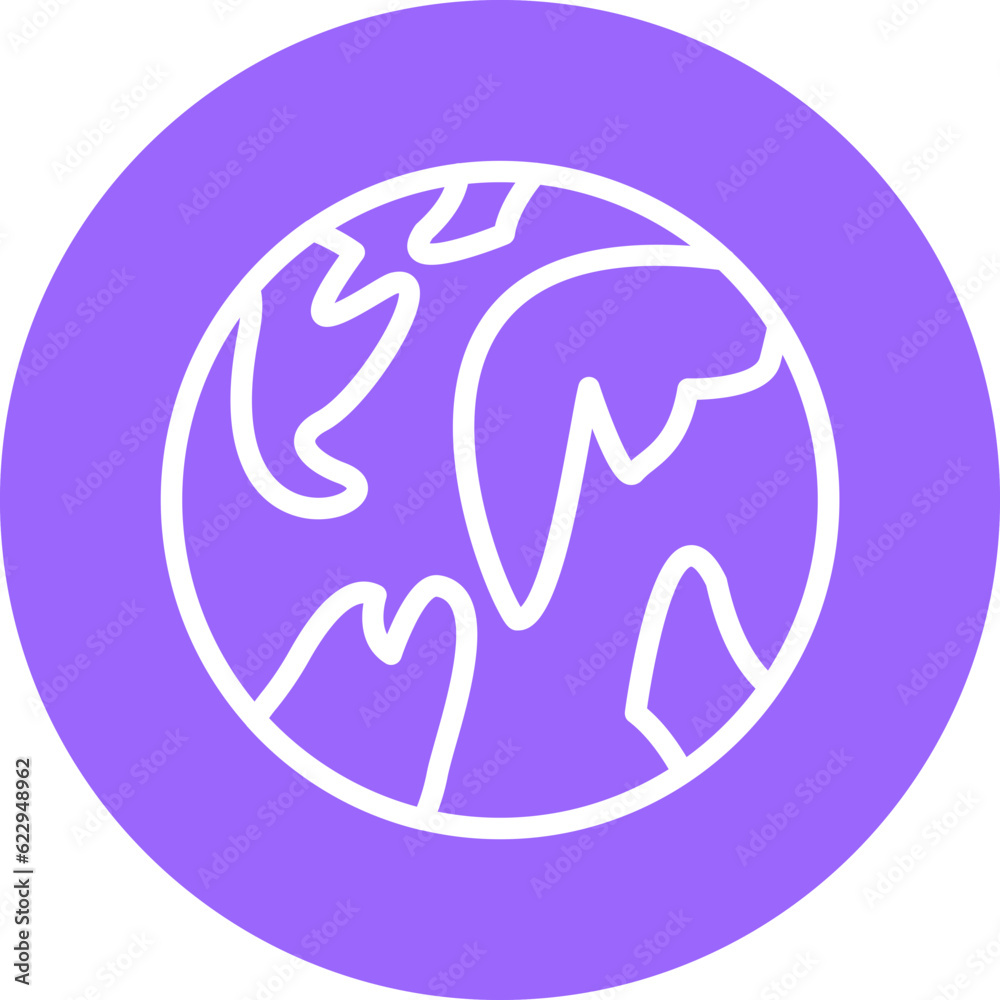 Vector Design Globe Icon Style Vector Design Globe Icon Style