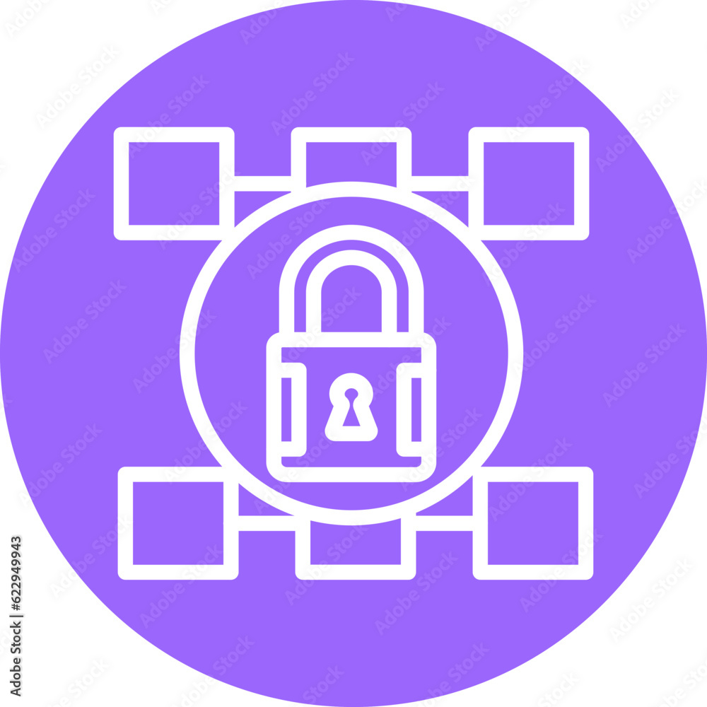 Vector Design Security Network Icon Style Vector Design Security Network Icon Style