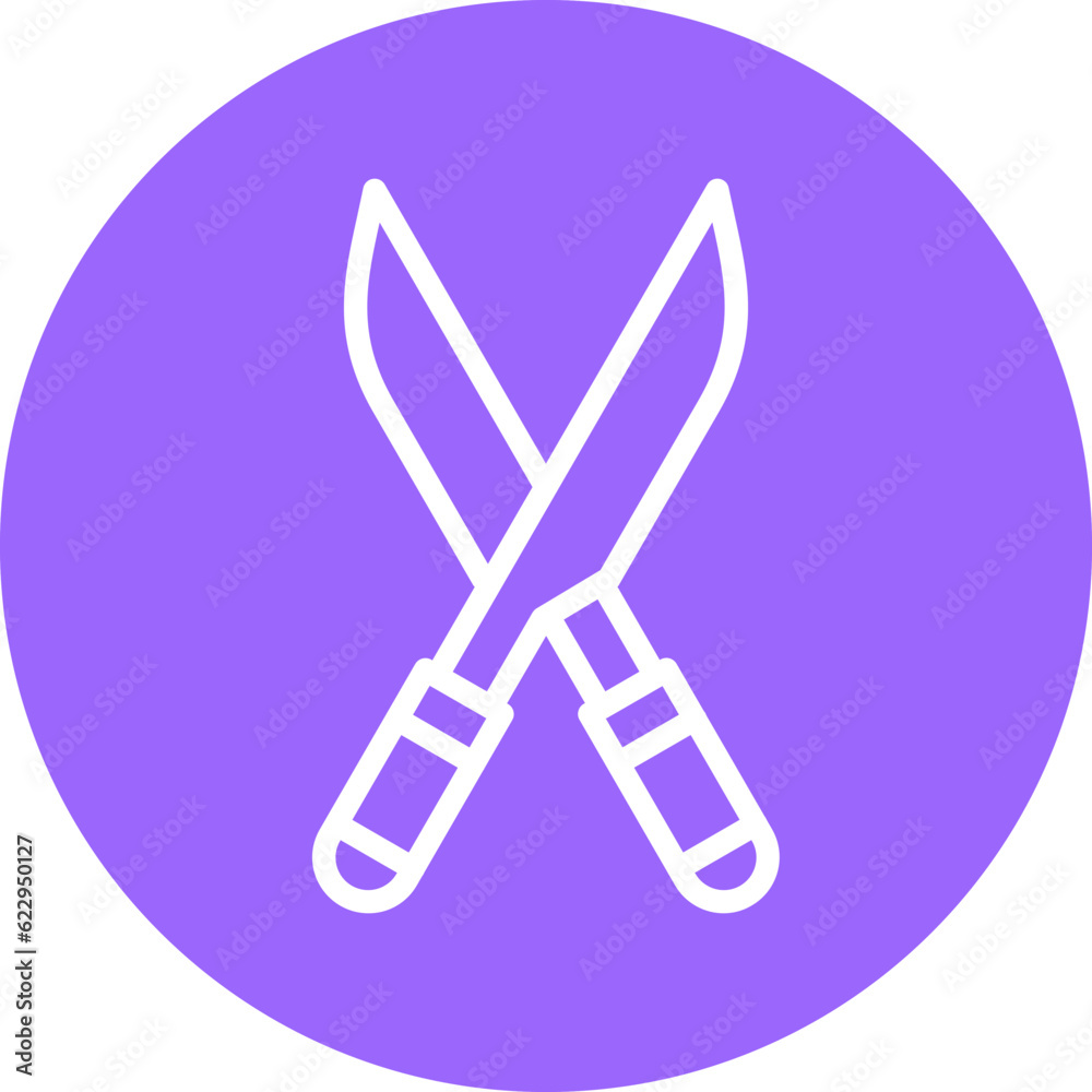 Vector Design Farming Scissor Icon Style Vector Design Farming Scissor Icon Style