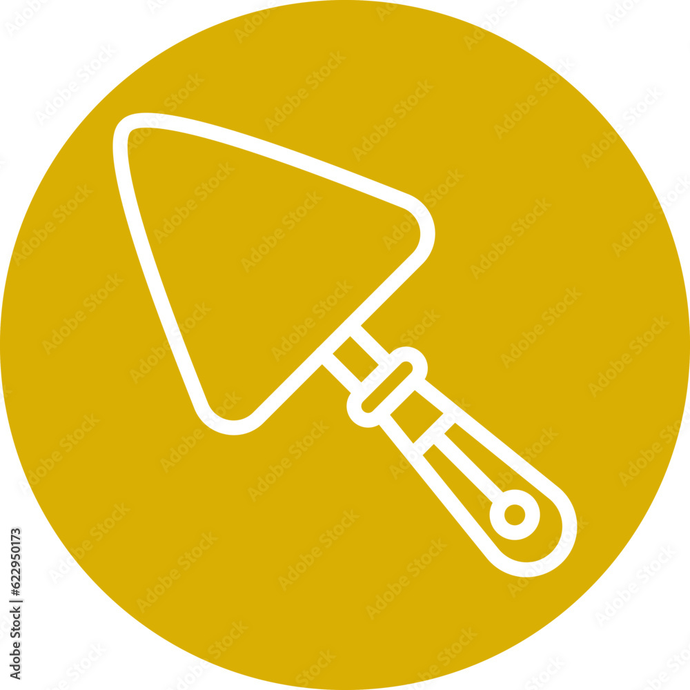 Vector Design Trowel Icon Style Vector Design Trowel Icon Style