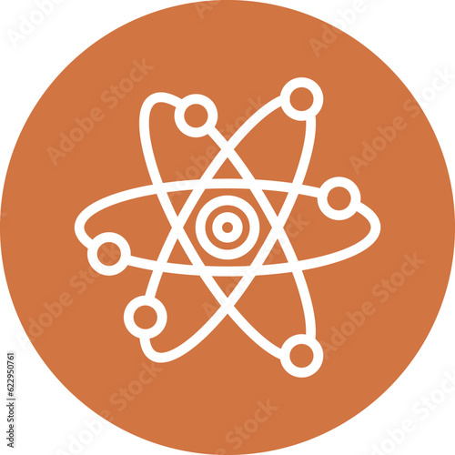 Vector Design Atom Icon Style