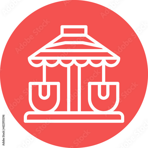 Vector Design Cup Ride Icon Style
