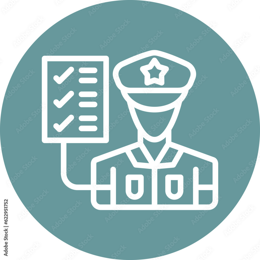 Vector Design Customs Icon Style Vector Design Customs Icon Style