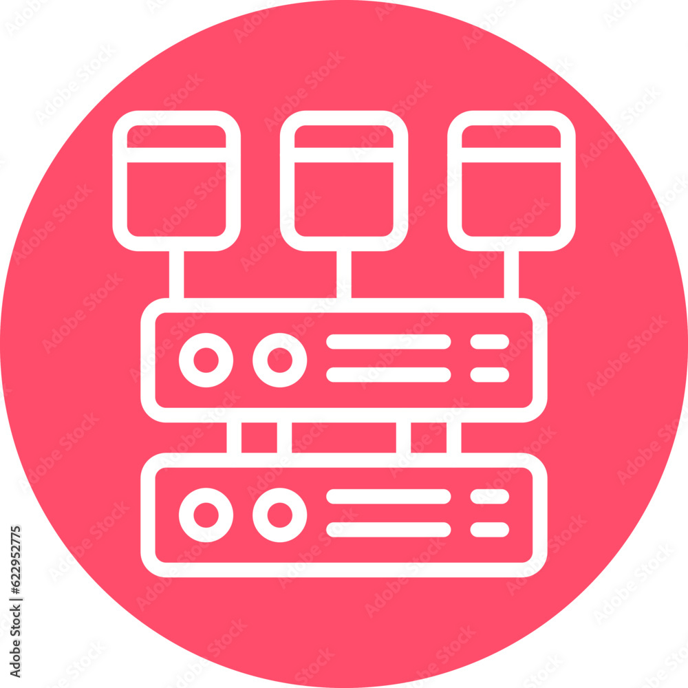 Vector Design Data Modeling Icon Style Vector Design Data Modeling Icon Style