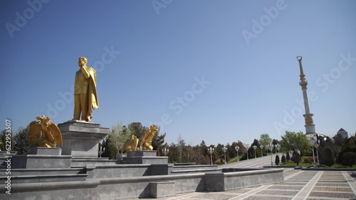 a golden statue and highest mornament
