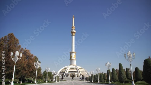 ashgabat capital of turkmenistan Monument of Neutrality photo