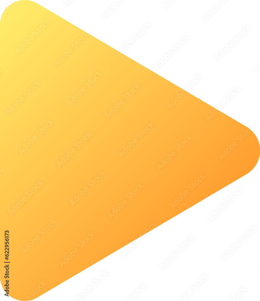 Play pixel perfect flat gradient color ui icon. Multimedia player ...