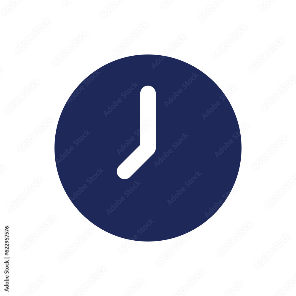 Clock black glyph ui icon. Time measure app. Digital instrument settings. User interface design. Silhouette symbol on white space. Solid pictogram for web, mobile. Isolated vector illustration Clock black glyph ui icon. Time measure app. Digital instrument settings. User interface design. Silhouette symbol on white space. Solid pictogram for web, mobile. Isolated vector illustration