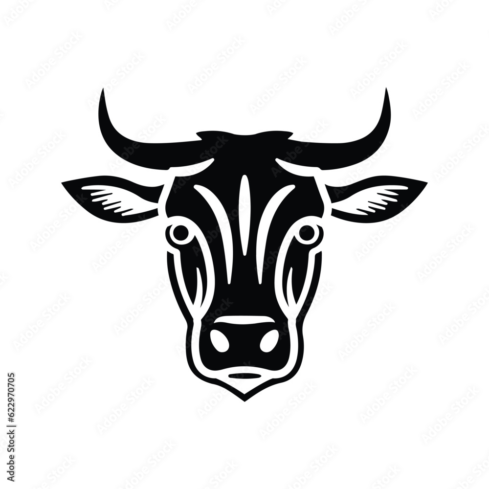 Agriculture, animal, cow icon