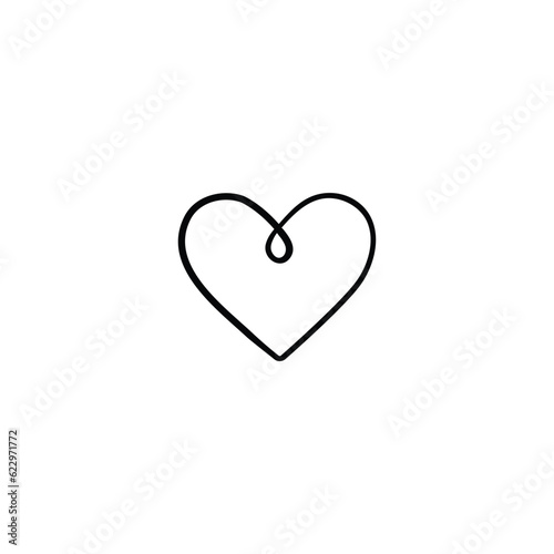 Like Line Style Icon Design
