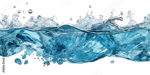 Foto ocean water surface transparent background, png