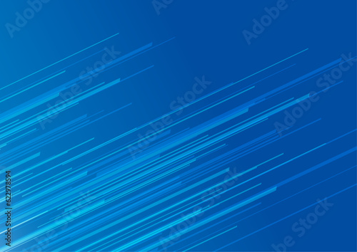 青のスピードラインテクスチャ背景