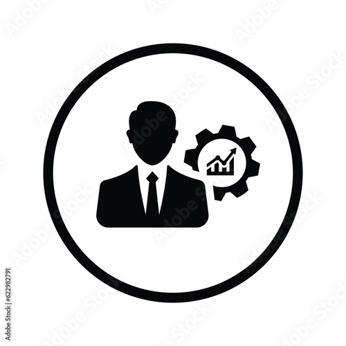 Business management, business, employee management icon