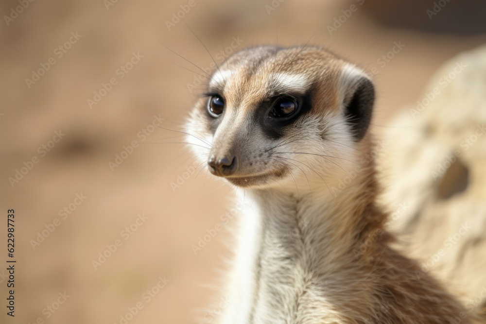 Meerkat animal. Generate Ai Meerkat animal. Generate Ai