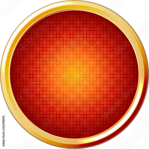 Luxurious Chinese-style design medal