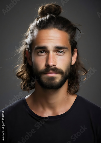 hipster actor headshot from the 2000s, made with generative ai