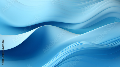 Light blue abstract luxury satin fabric background. Created with generative AI technology