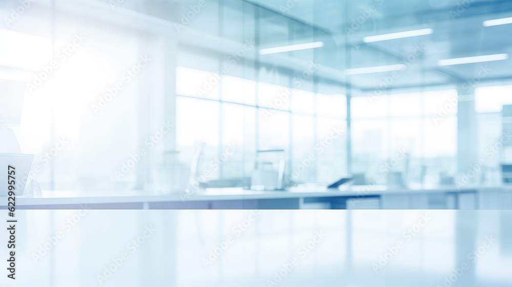 light blue modern office scene background light blue modern office scene background
